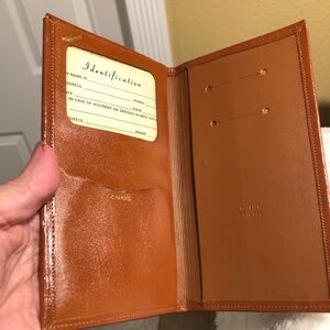 Vintage Robinson Leather billfold Wallet/Suit Wallet